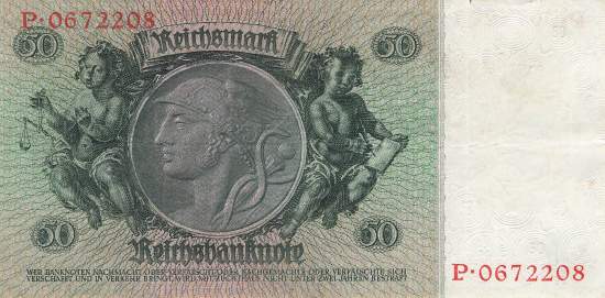 50 Mark 1933 ro.175a E/P